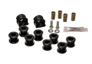 Volkswagen GTI Sway Bar Bushing Kit - Front - Energy Suspension - 23mm, Includes Sway Bar End Links - Black - `99-`06